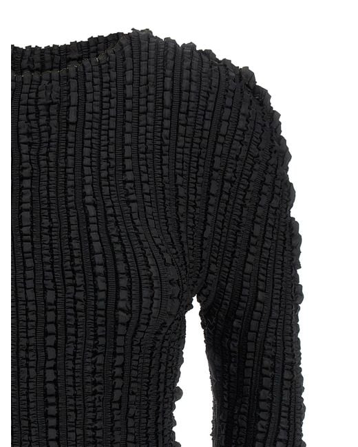 Issey Miyake Black 'Jellyfish Fleats' Pullover