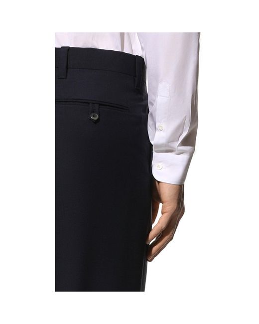 Prada Wollen Broek in het Black voor heren