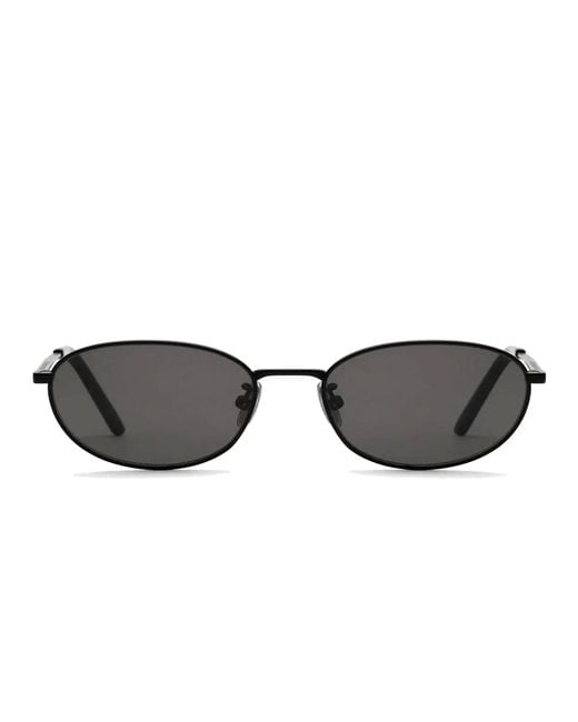 Retrosuperfuture Gray Uovo Nero Sunglasses for men