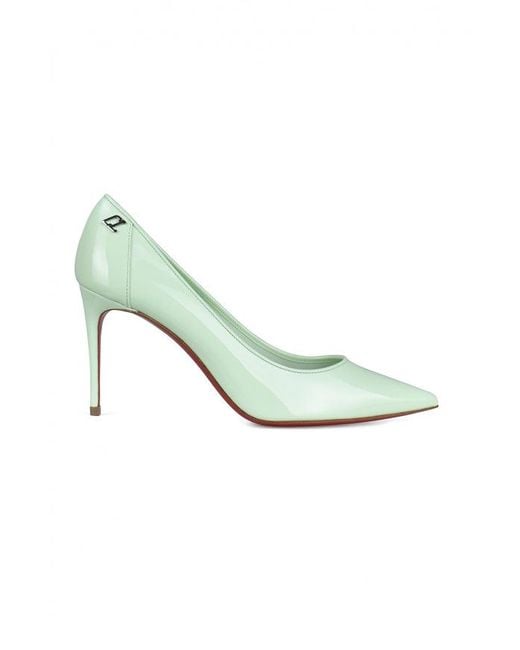 Christian Louboutin Green Sporty Kate 85 Pumps