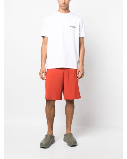 Jacquemus White The Los Angeles Address T-Shirt