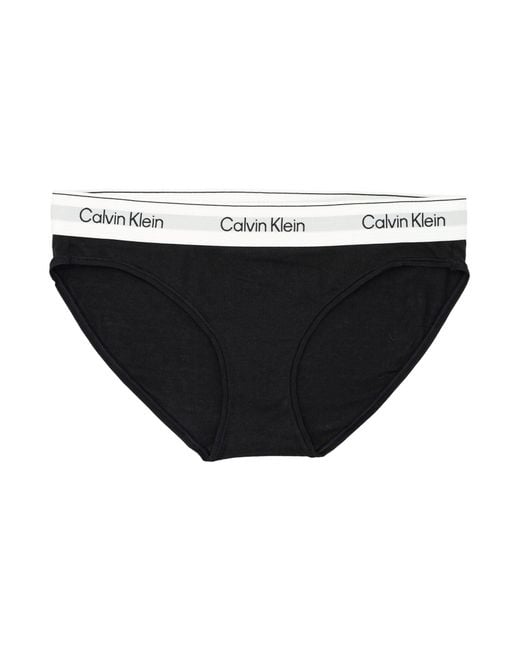 Calvin Klein Black Icon Cotton Modal Classic Briefs