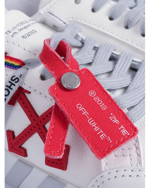 Off-White c/o Virgil Abloh White B Vulc Low Leather 001