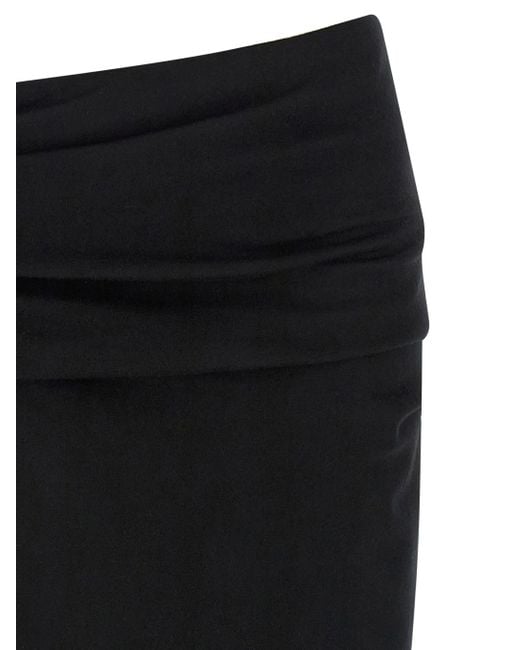 Entire studios Black Wool Skirt