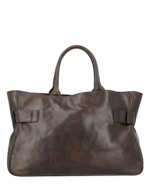 OSOI Black Brocle Tote Bag