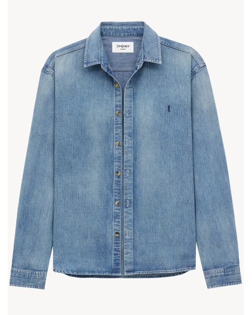 Saint Laurent Blue Saint Laurent