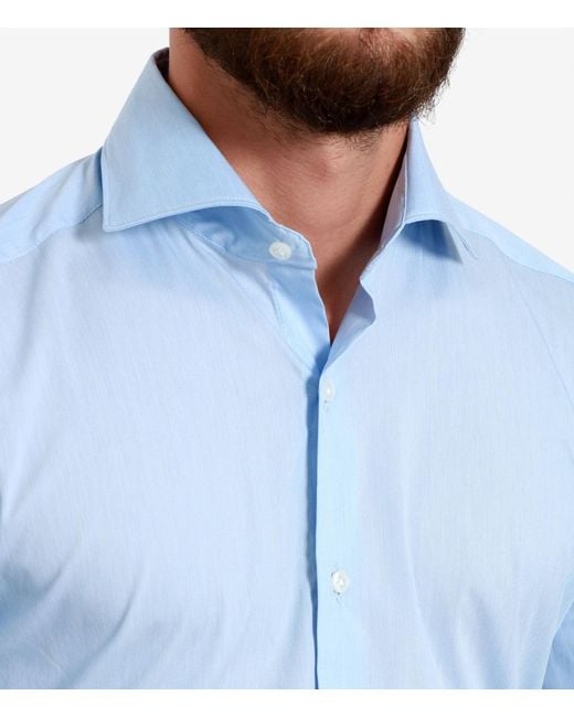 Fay Blue Shirts for men