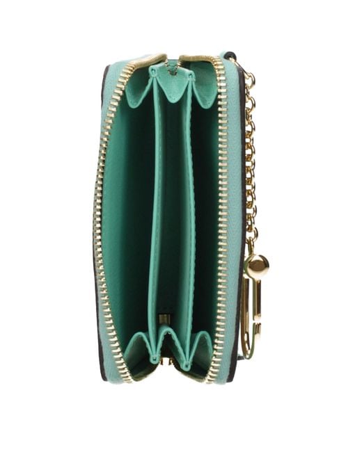 Gucci Green Ophidia /Aqua Fabric Document Holder