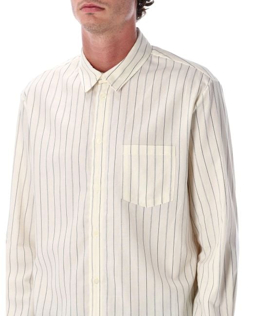 A.P.C. White T -Shirts und Polos Beige