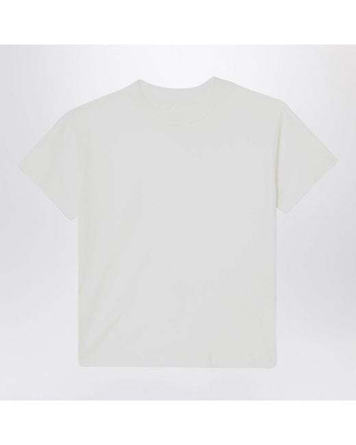 American Vintage White Cotton Gamipy T-Shirt