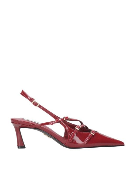 Steve Madden Red Mit Ferse