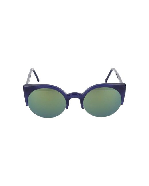 Lucia profunda gafas de sol azul unisex Retrosuperfuture de color Green