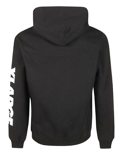 Iuter Gray Printed Cotton Hoodie for men