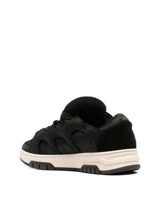 Santha Black Sneakers Model 1 Yu01S1Nybk for men