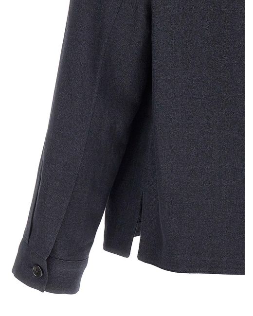 Zegna 'il Conte' Jacket in het Blue voor heren