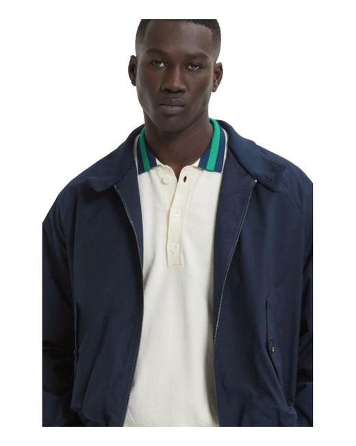 Baracuta Blue G9 Harrington Bomber Jacket for men