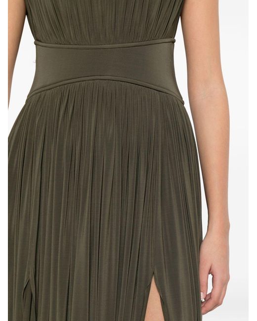 Zimmermann Green Luna Column Dress