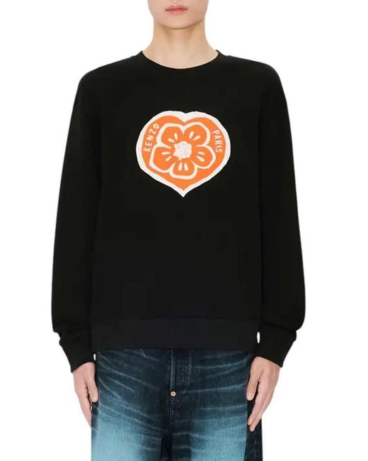 Sudadera Boke Corazón De Algodón KENZO de hombre de color Black