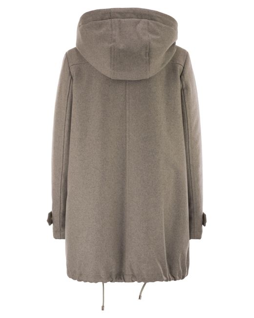 Fay Gray Wool And Cashmere Parka