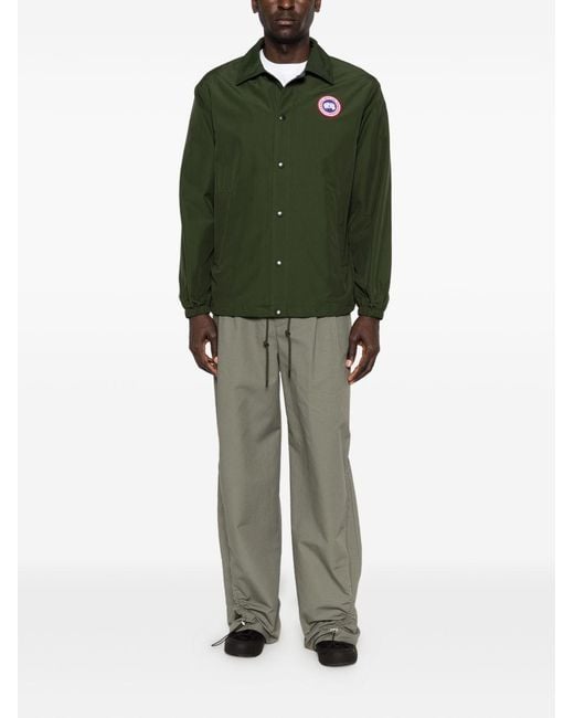 Canada Goose Green Regency Blouson Jacket for men