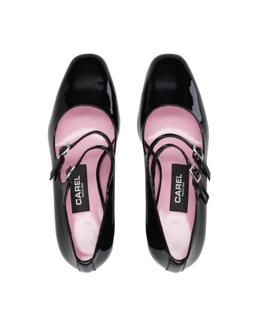CAREL PARIS Black Mit Fersenschwarz