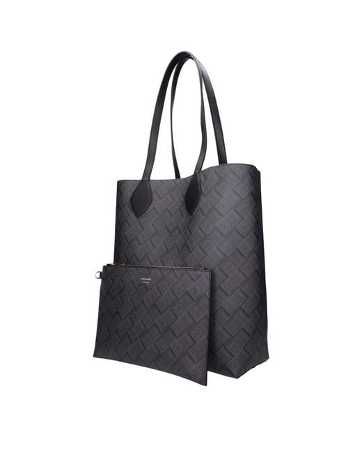 Ferragamo Black Leather Shoulder Bags