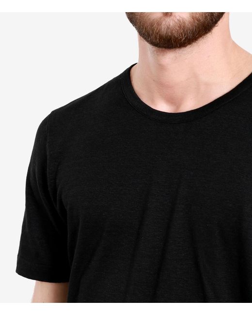 Gran Sasso Black T Shirts And Polos for men