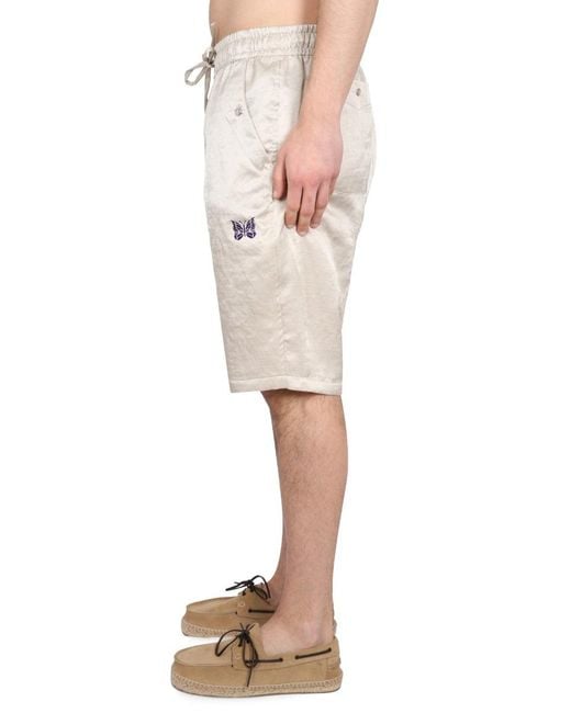 Needles Natural Cowboy Bermuda Short for men