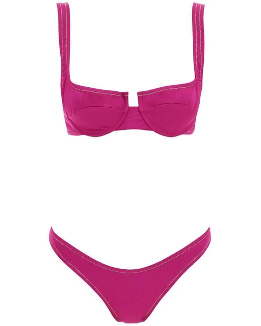 Reina Olga Brigitte Bikini Set in het Pink