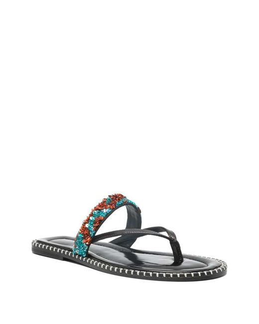 Dries Van Noten White Sandals 00280-Ws261-95 W.L.Shoes Emb Q.0857