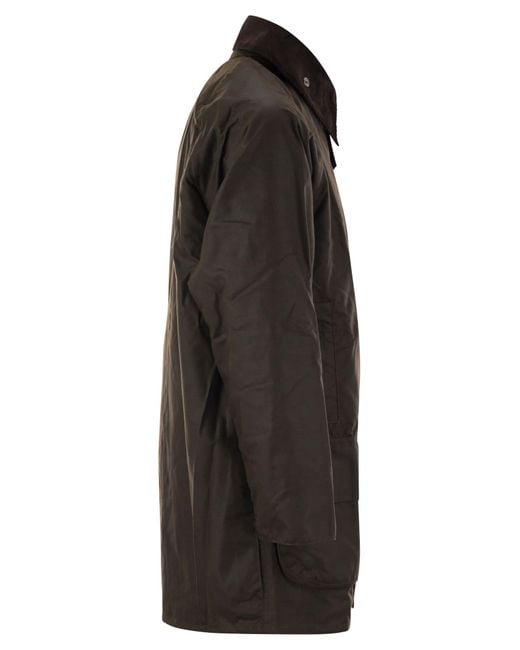 Barbour Black Classic Beaufort for men