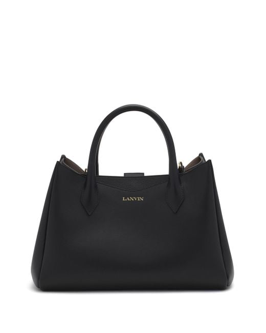 Lanvin Black "L'Octave" Day Bag