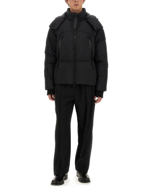 JG1 Black Jacket With Zip for men