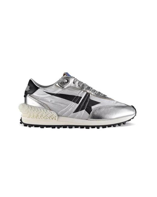 Golden Goose Deluxe Brand Metallic Sneakers Running Marathon