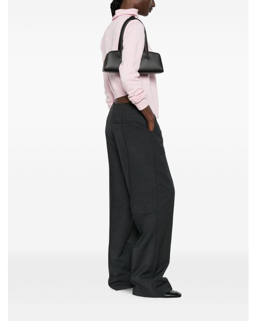 Jil Sander Pink Wool Turtle-Neck Sweater