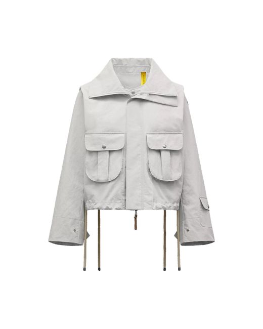 Moncler Genius Gray Windbreaker Jacket