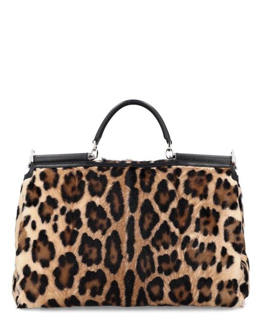 Dolce & Gabbana Brown Tote Bags