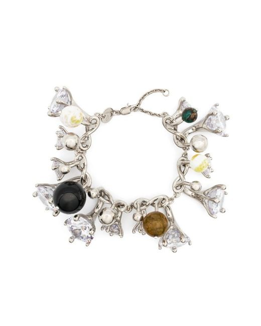 Panconesi Metallic Ritorto Hand Bracelet