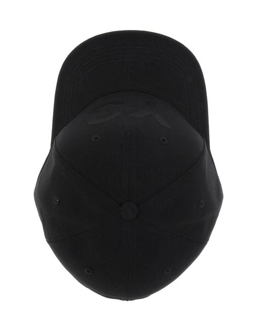 Gorra de béisbol con logotipo bordado Y-3 de hombre de color Black