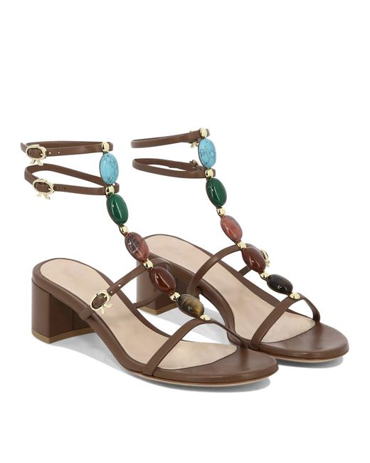 10mm Shanti Leather Flat Sandals