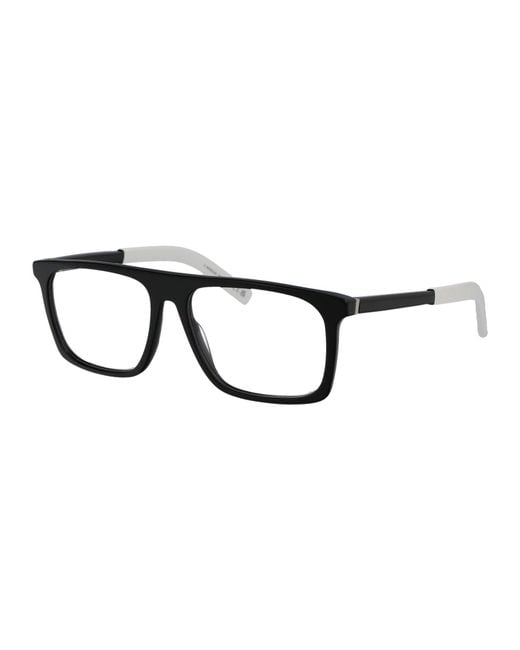Moncler Black Square Optical Ml5206 001 for men