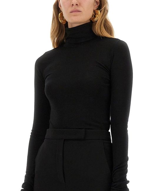 THE GARMENT Black Bree Long Turtleneck Top