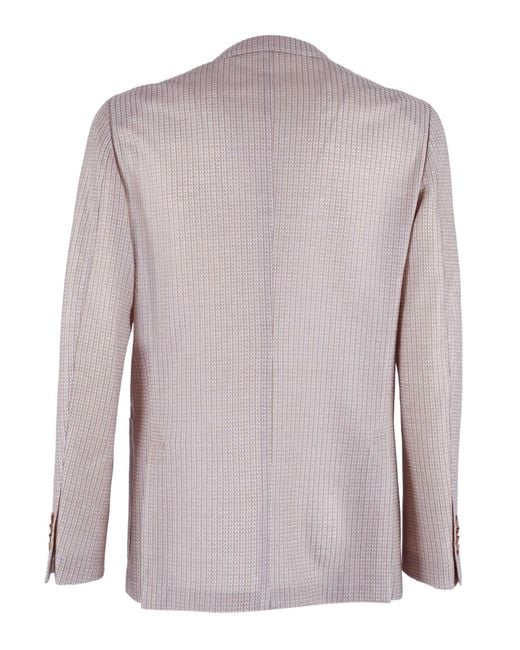 Lardini Purple Giacca Uomo Liknit