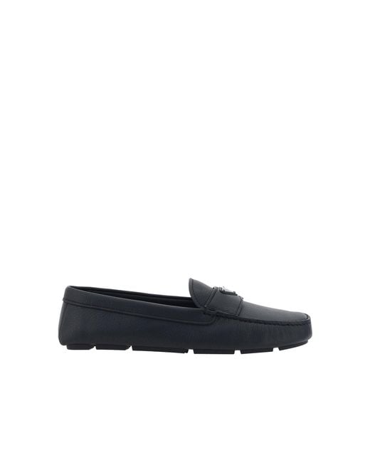 Prada Blue Drive -Leder -Ladungsstoffe