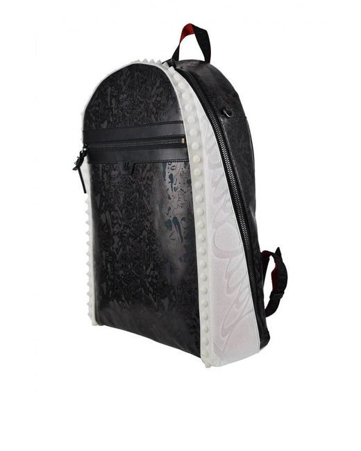 Christian Louboutin Black Backparis Backpack for men