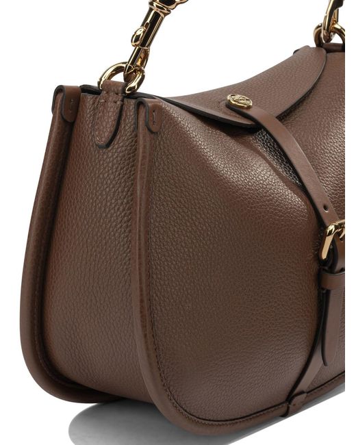 Etro Brown "Pony" Shoulder Bag