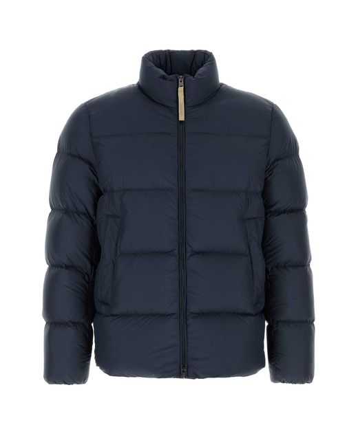 Woolrich Navy Blue Polyester Down Jacket