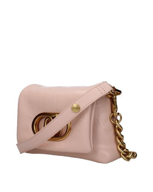 Liu Jo Pink Shoulder Bags Lapuffy Polyester/ And