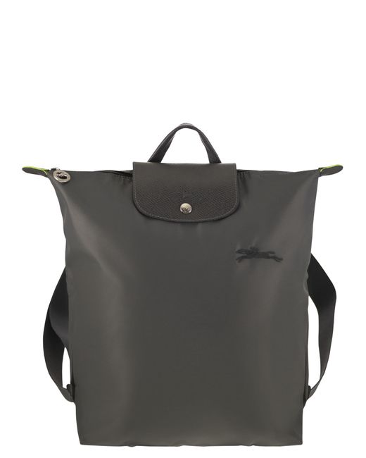 Longchamp Black Le Pliage M Canvas Backpack