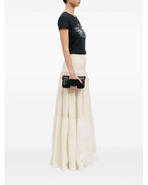 MM6 by Maison Margiela Black Bracelet Leather Handbag